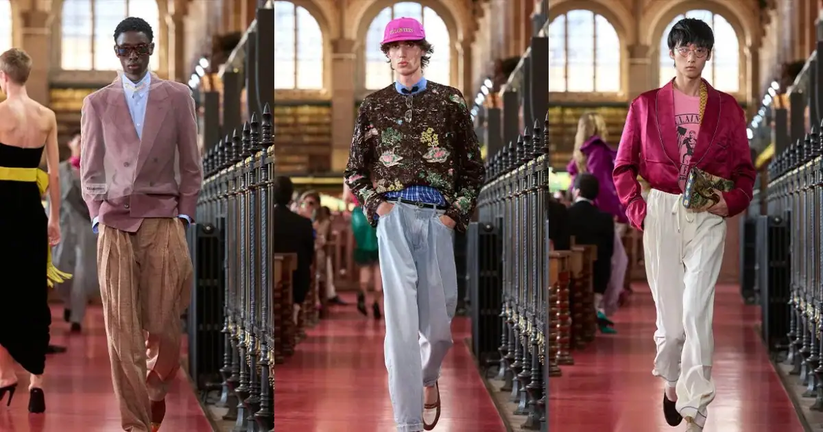 เจฟ ซาเตอร์ และ ฟรีน สโรชา แบรนด์แอมบาสเดอร์ Valentino ร่วมชมแฟชั่นโชว์ที่ปารีส