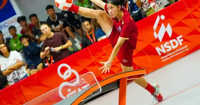 นักกีฬาเทคบอลเยาวชนไทยแข่งขันในรายการ Teqball Tour Si Racha 2026
