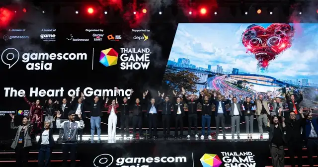 บรรยากาศงาน gamescom asia x Thailand Game Show 2026